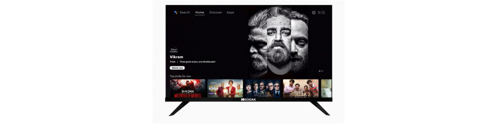 Television: Kodak  (50 inches) Rs.24699 to Rs.25999